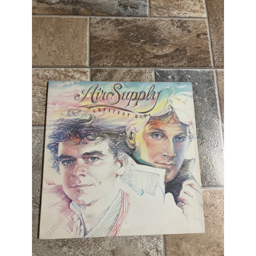 Air Supply Greatest Hits‎ Vinyl Record Album Arista AL 8 8024